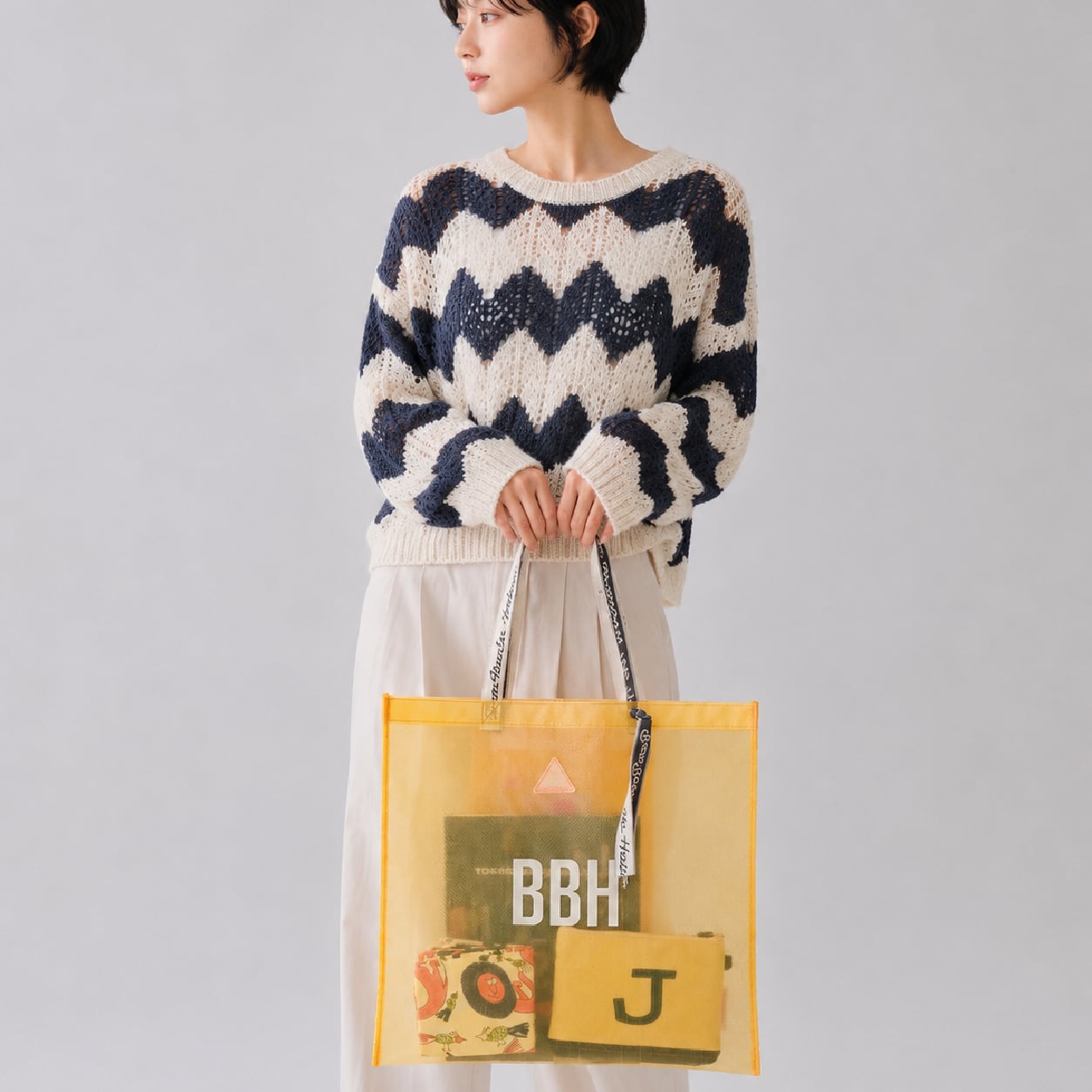 BBH” WEAVING PP TOTE | BamBooks the Heritage