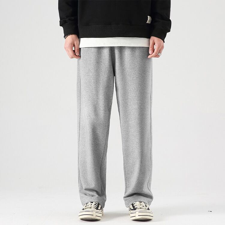 ★SPORTS STRAIGHT MOP WIDE LEG TROUSERS　　A0523