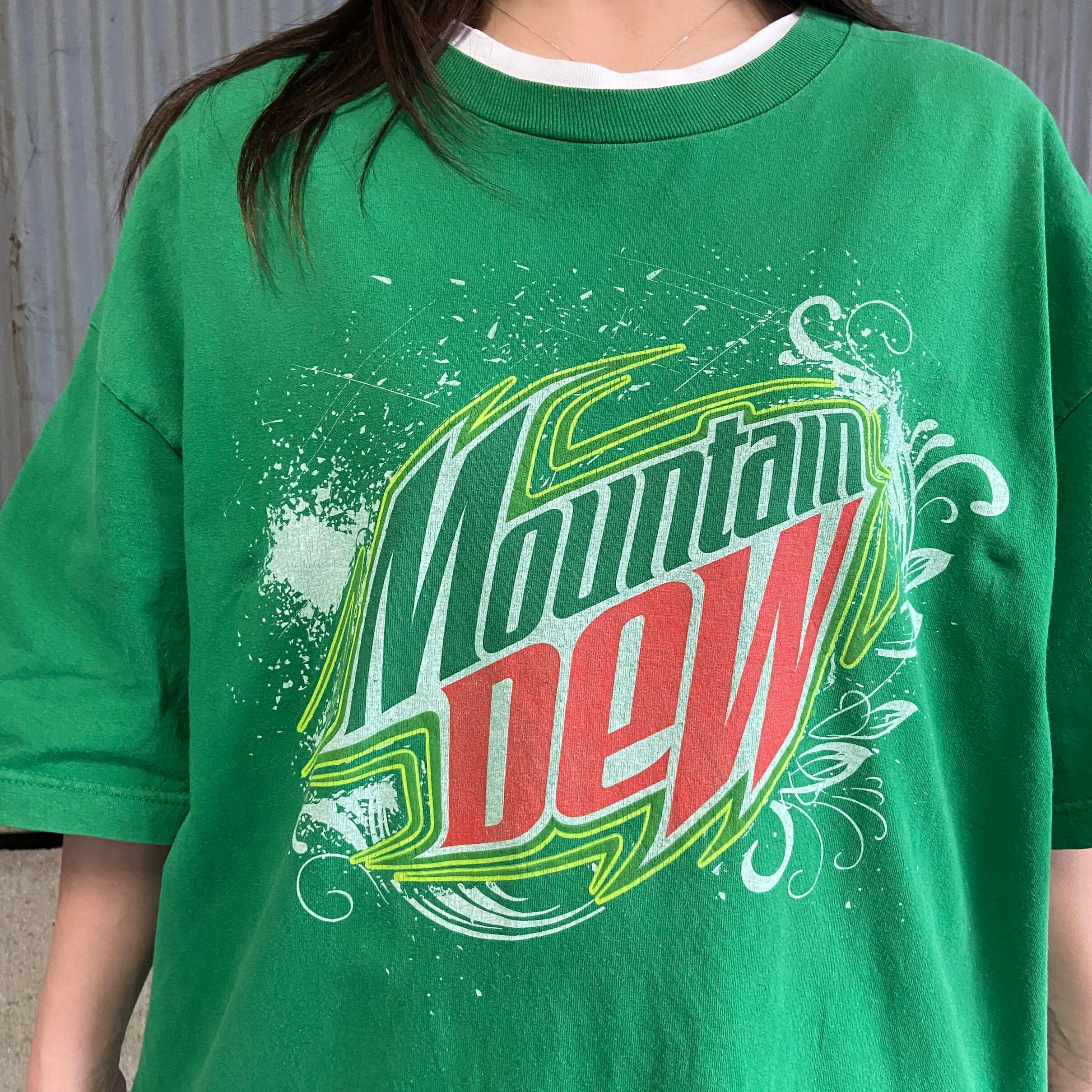00年代 MOUNTAIN DEW マウンテンデュー アドバタイジング 企業ロゴ 