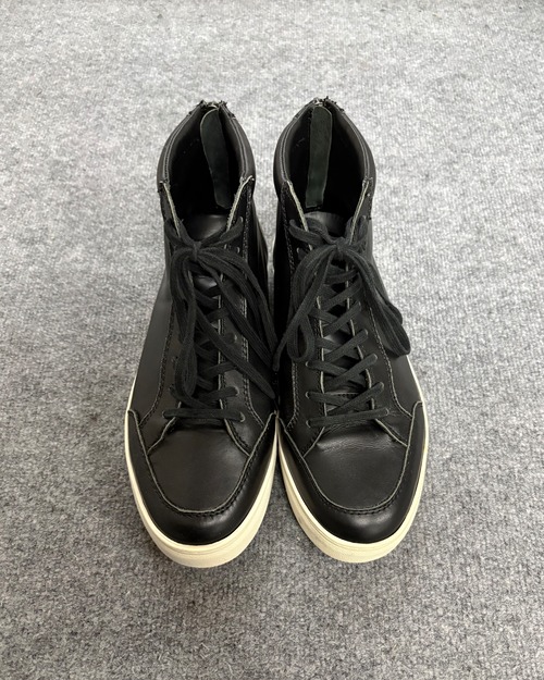 【wjk】heel zip leather sneaker
