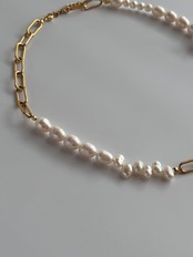 バロック 淡水パールネックレス ［GSN036］