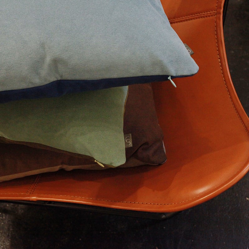 45cm角 ウルトラスエード クッションカバー SOIL | REAL Style online shop