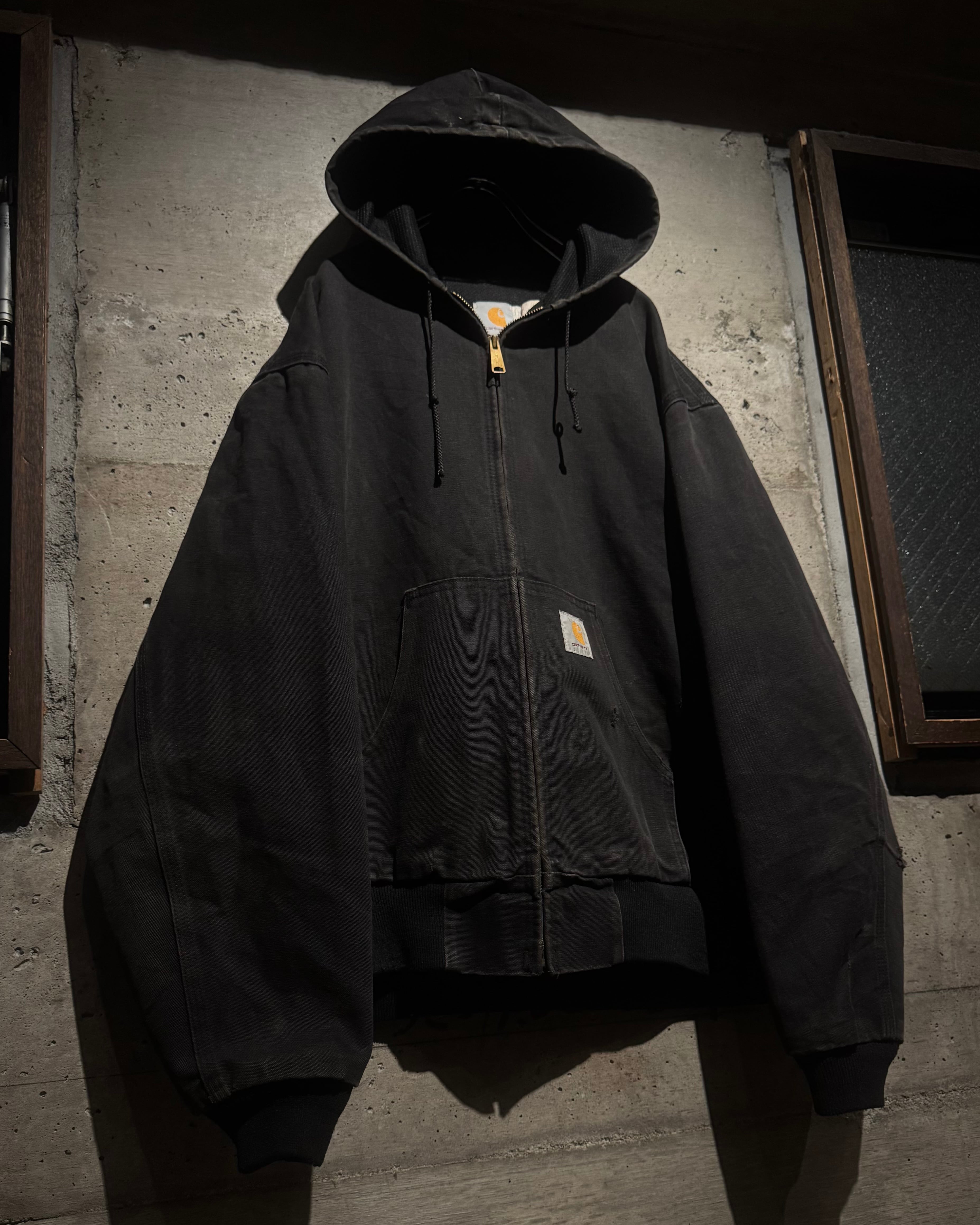 Caka】90's “Carhartt” “Star Tag” Good Aging Vintage Active Jacket