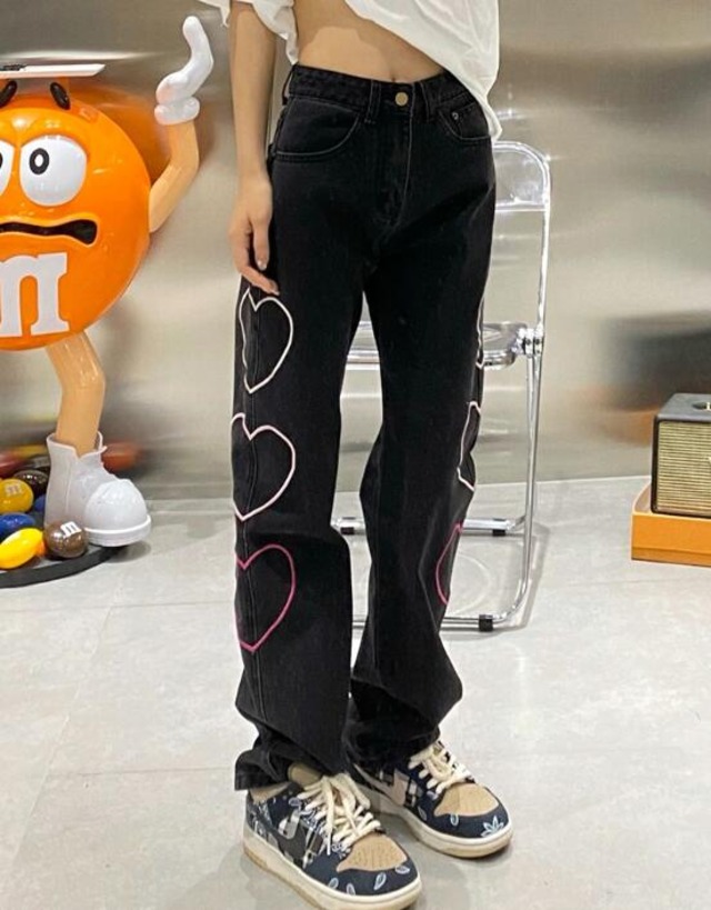 新作 レディース ボトムス ズボン パンツ デニム カジュアル ジーンズ ハイウェスト