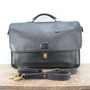 .OLD COACH TURN LOCK LEATHER 2WAY BUSINESS SHOULDER BAG MADE IN USA/オールドコーチターンロックレザー2wayビジネスショルダーバッグ2000000067506