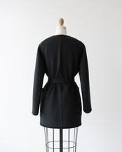 〈Hermès by martin margiela〉Belted collarless jacket