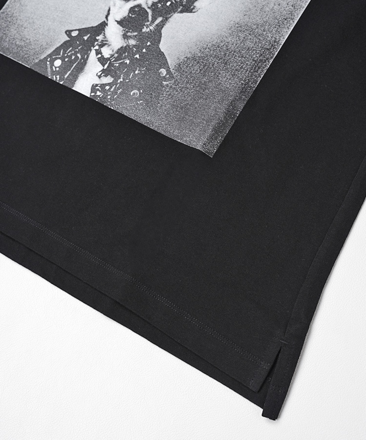 【先行販売】COOLA DOGGYフォトプリントラグランスリーブTシャツ (BEIGE) CQ-48024