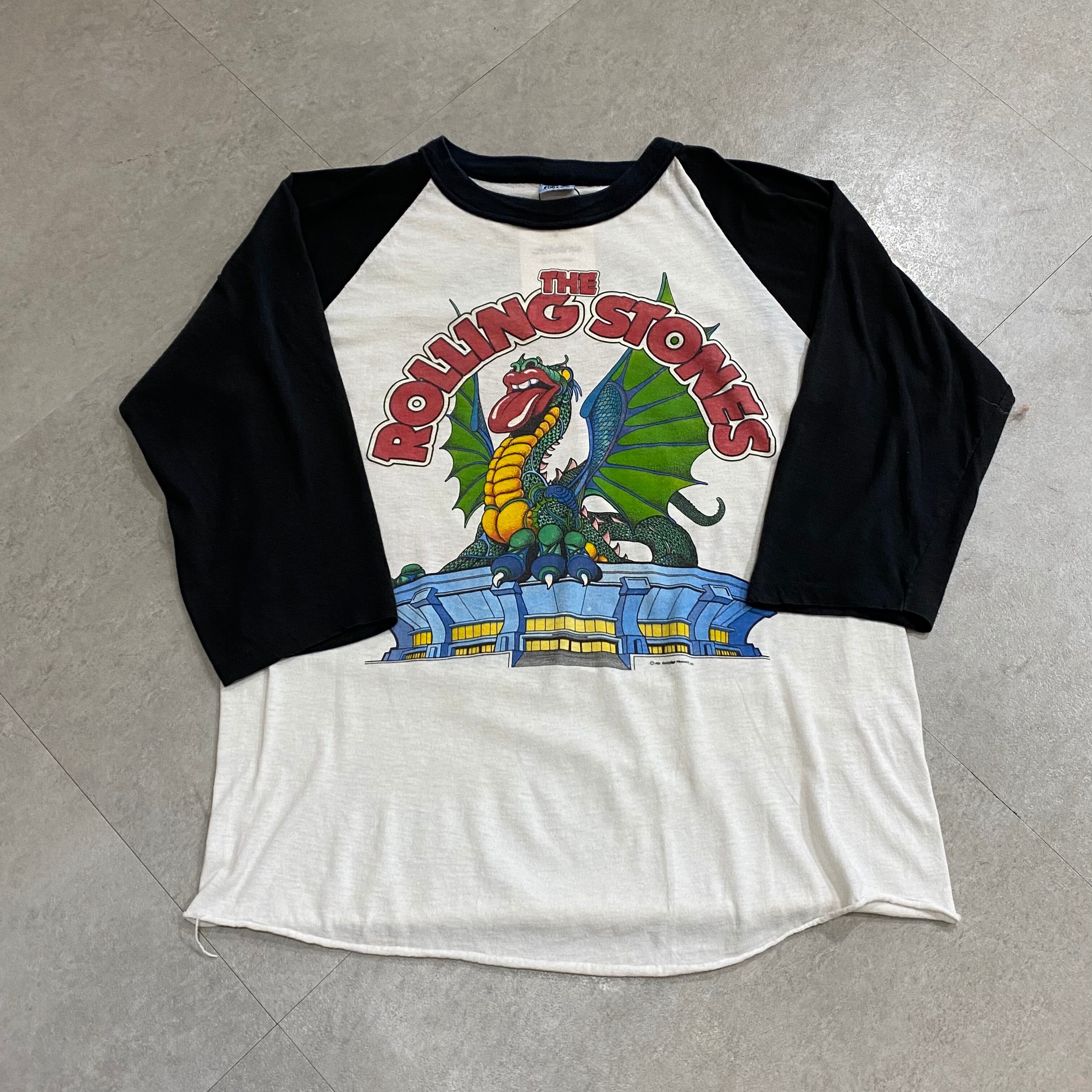 80年代 USA製 size:L【 THE ROLLING STONES 】ローリングストーンズ