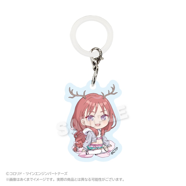 超かぐや姫！ ミニキャラアクリルチャーム 綾紬芦花