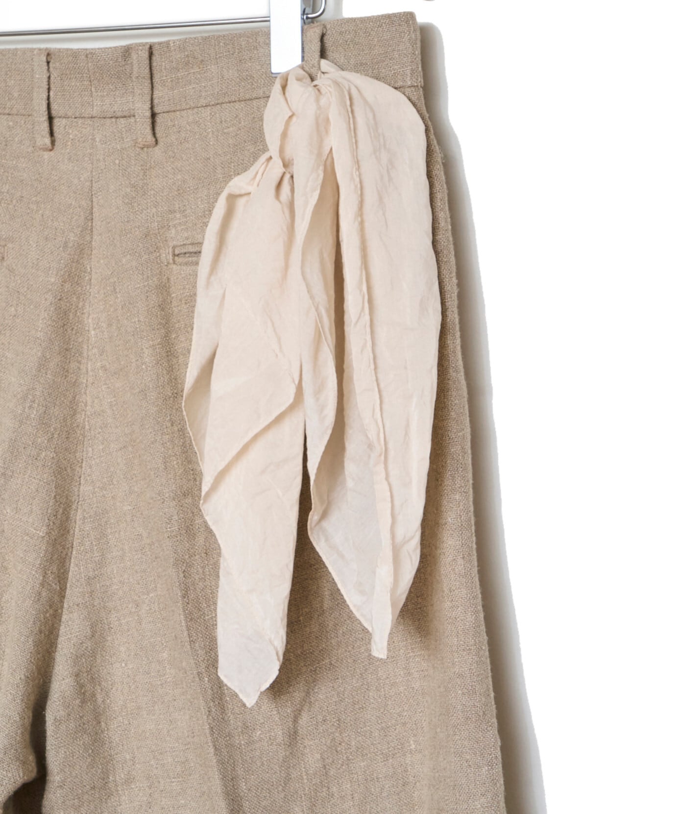 Midorikawa / MID26SS-PT02 CROPPED CULOTTES PANTS (IVORY
