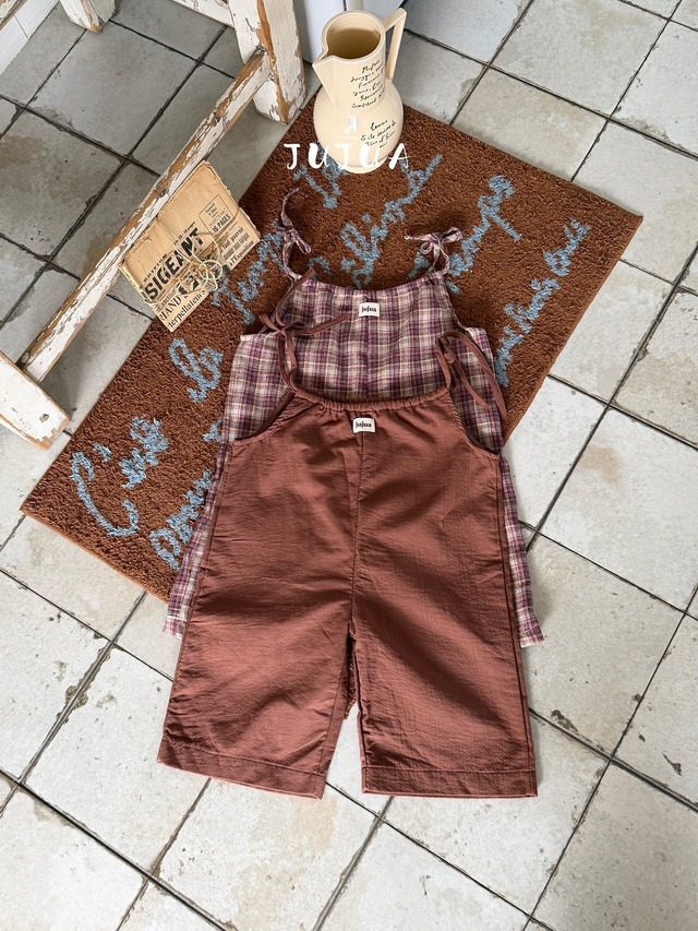 JUJUA by marron［取寄］round jumpsuit 26autumn