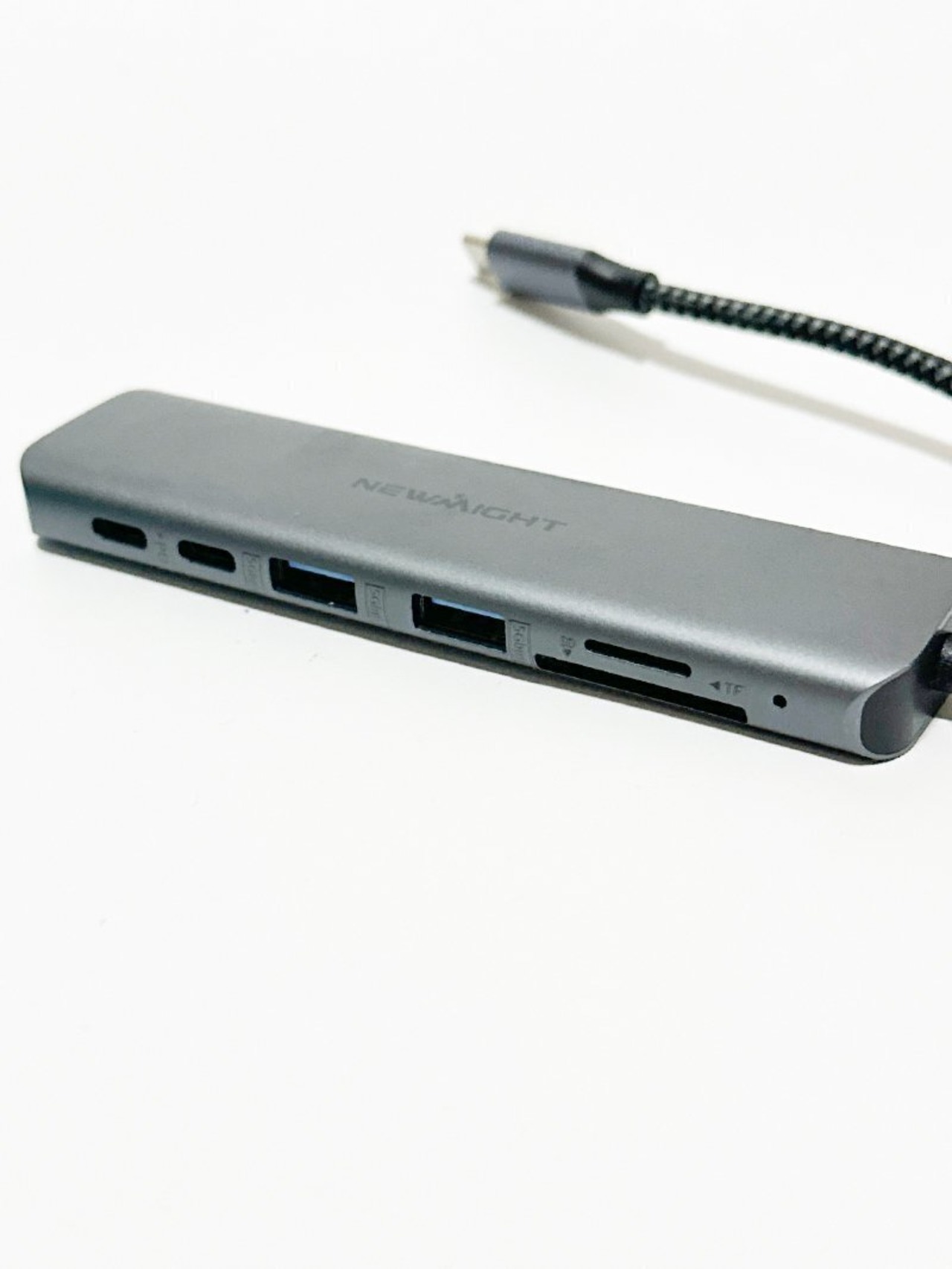 USB-C ハブ 7-in-1 アダプタ hdmi type-c ハブ usbハブ USB-A 高速データ転送 PD 100W 急速充電 SD/TFカードスロット Mac