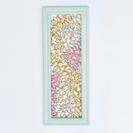 Art  【Plumeria Lei / Mint green frame】