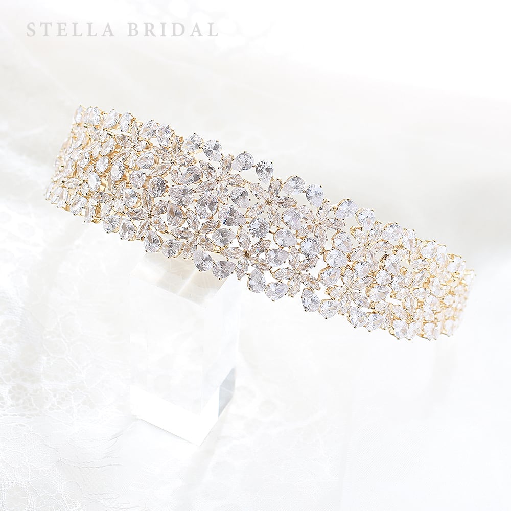Stella Bridal ステラブライダル　カチューシャ　シルフィー eea47dc9022e0b08f8268ba856d48f