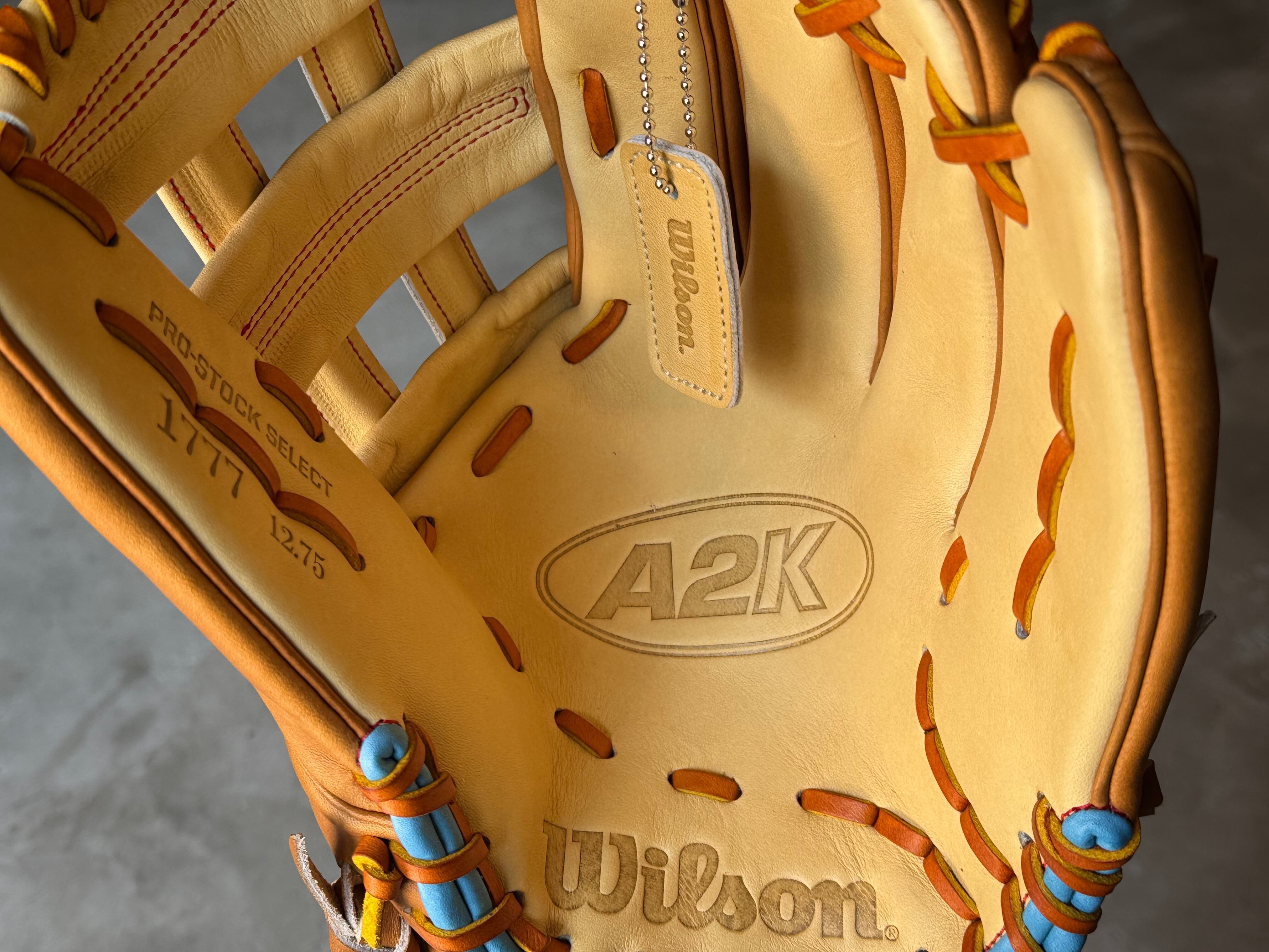 A2K for JAPANシリーズ【Wilson】硬式用グローブ 1777型 ［Wilson直伝