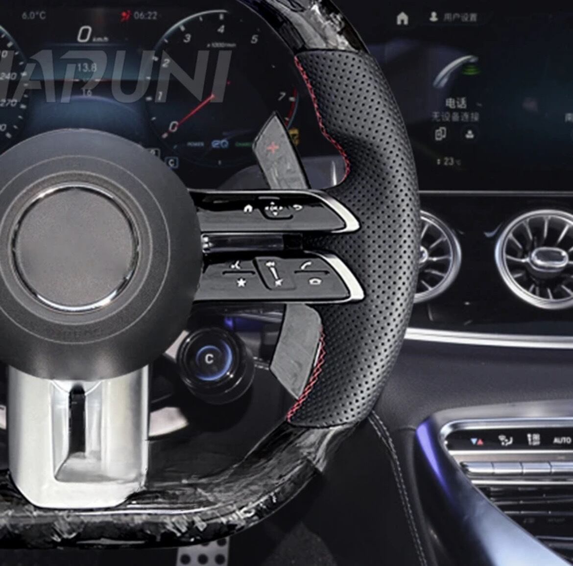 MercedesBenz】メルセデスベンツ用 ステアリング LED rpm メルセデス