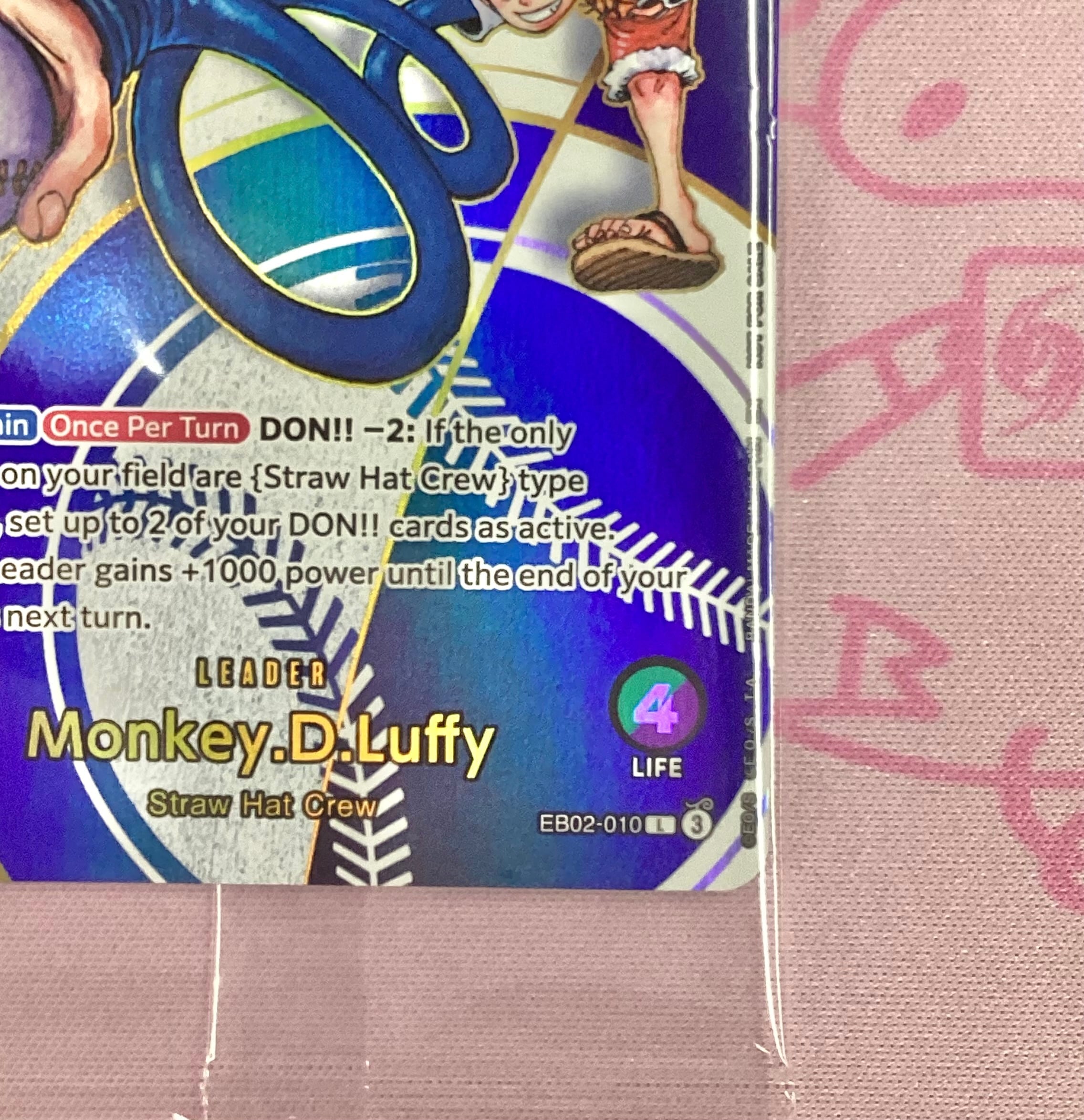 美品】モンキー・D・ルフィ（ドジャース 英語版 未開封 プロモ