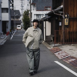 ブリティッシュアーミーNo.2・ワイドドレスパンツ N3585