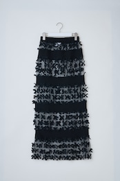 Ribbon tulle skirt