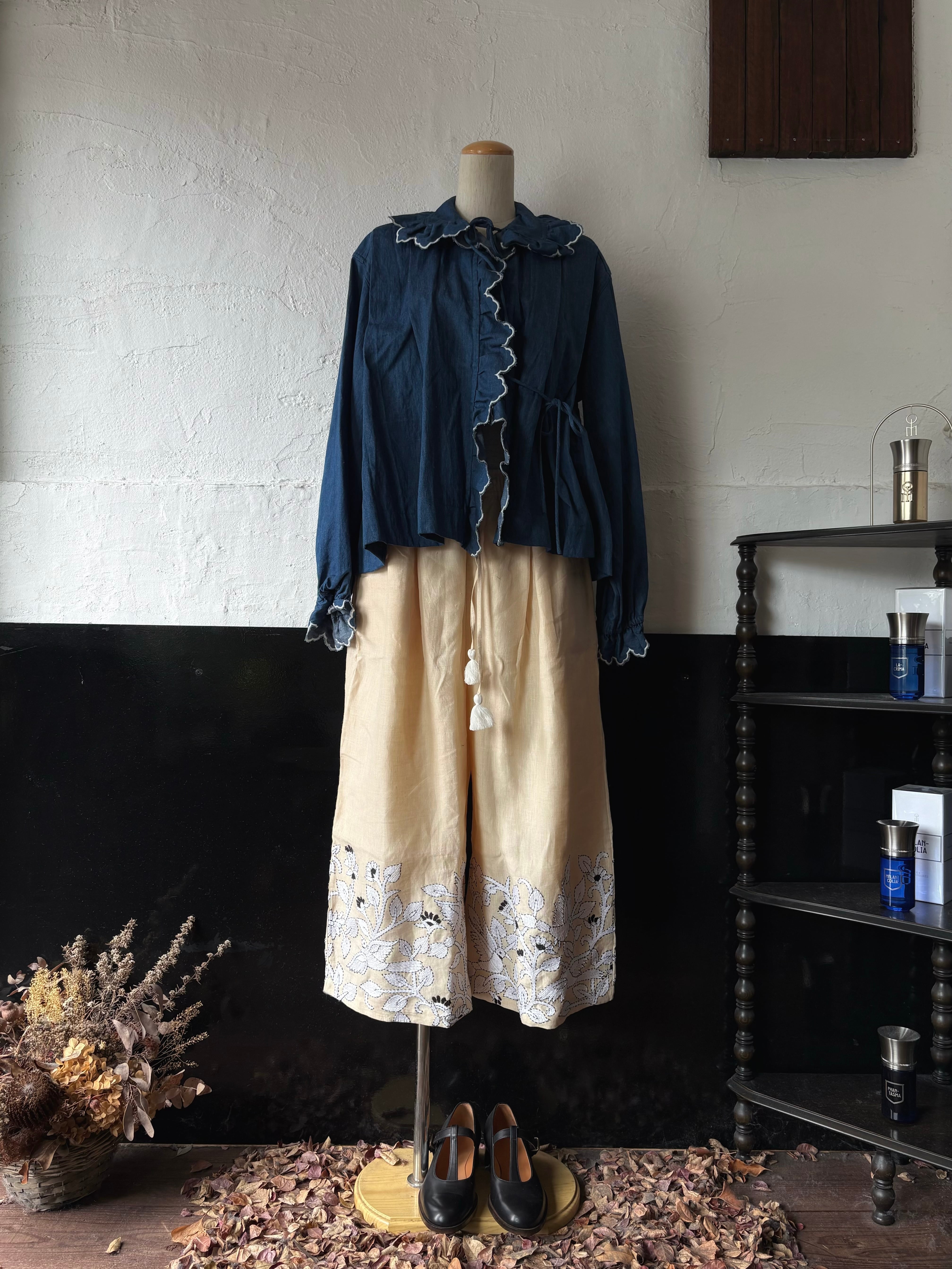 TOWAVASE Bonvoyage camisole dress blue | TALE COCOON