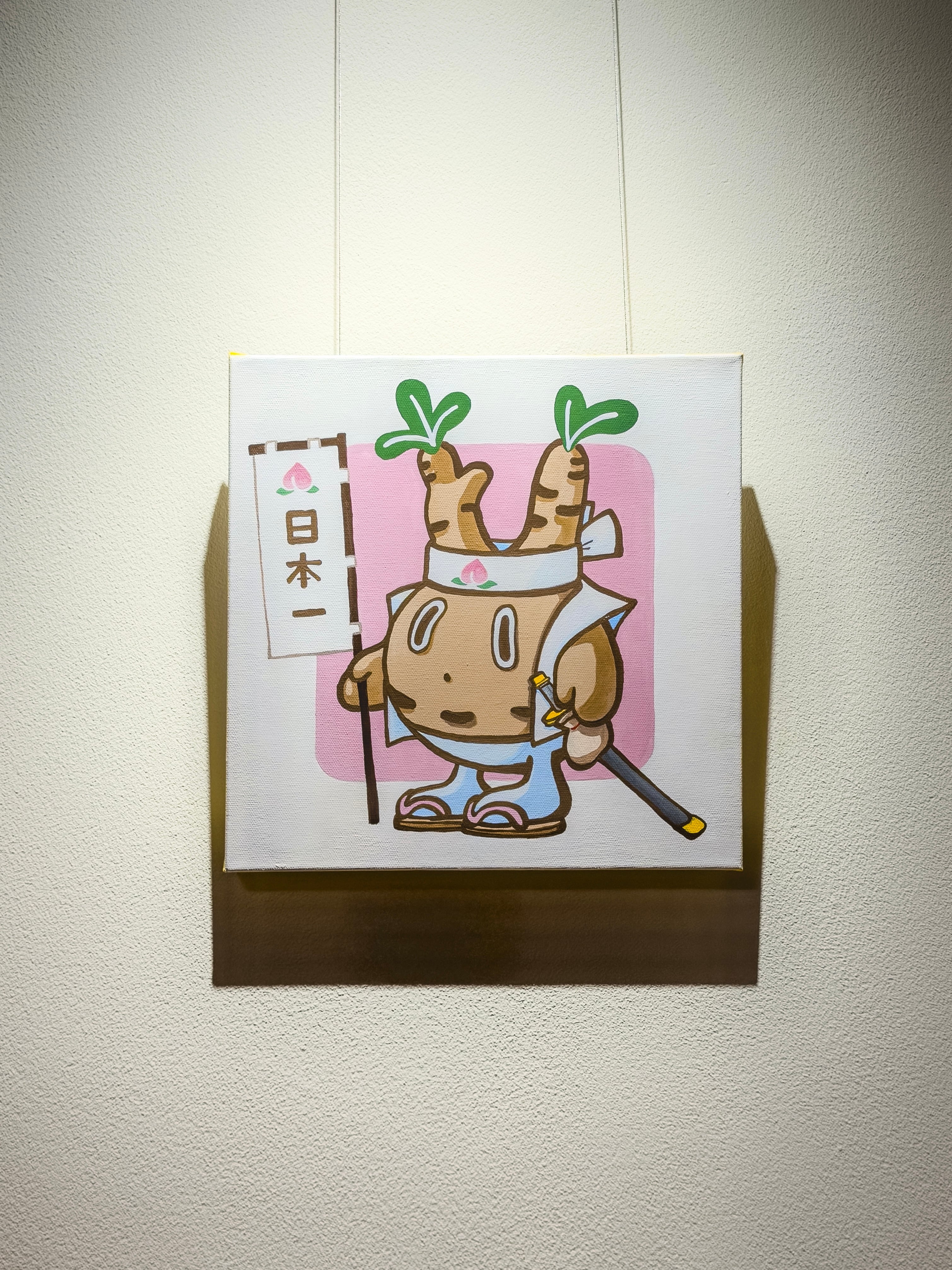 emi tanaji☀︎タナジ "ももたろう" / ART FAIR NAGANO 2026 展示作品【We ship internationally】