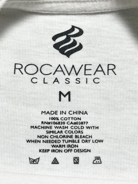 ROCAWEAR ロゴプリントTシャツ ホワイト Mサイズ | Ultimate Star