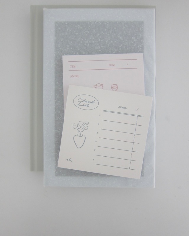 lovely memo pad（2 designs）