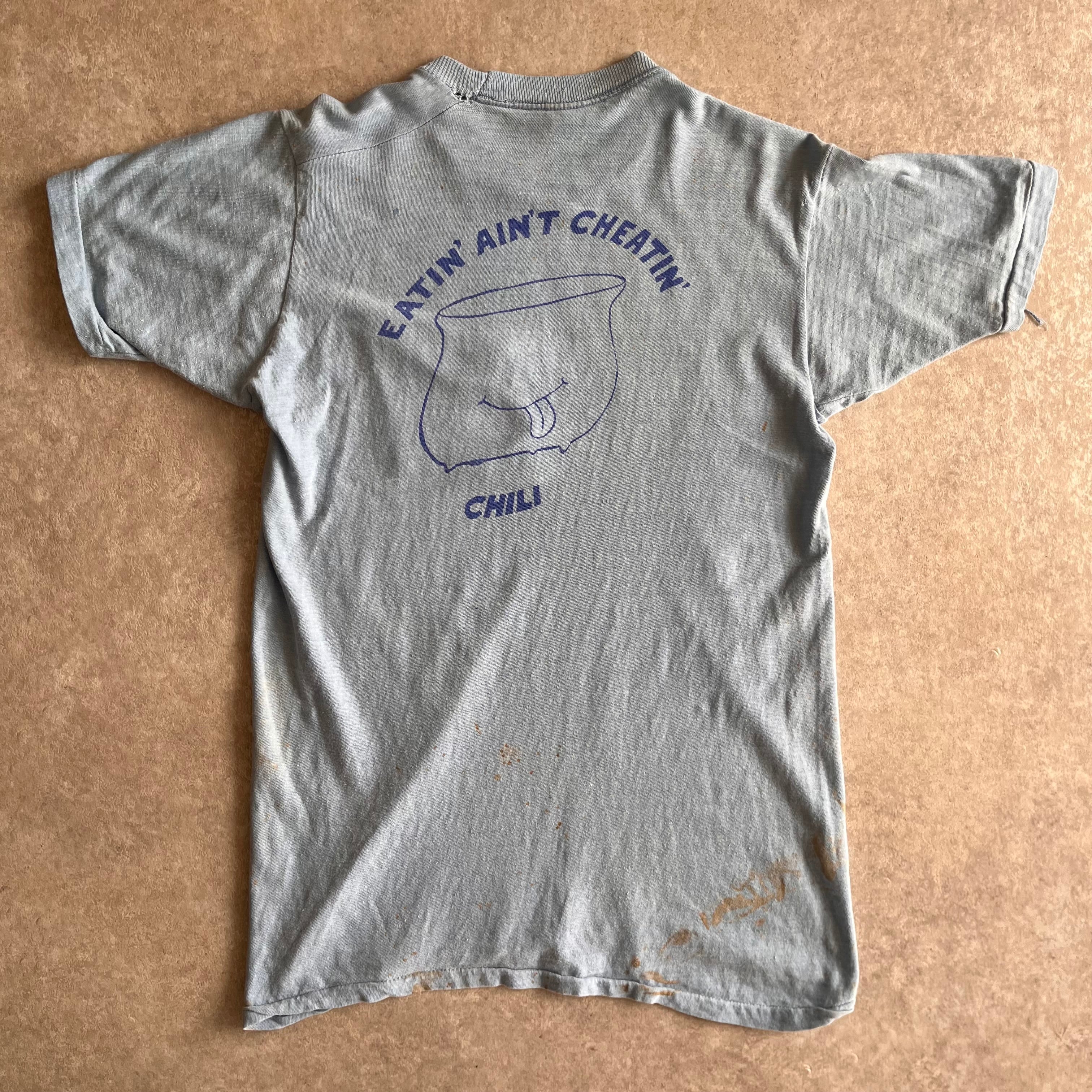 1970s Sears “染み込みプリント” Pocket Tee S H474