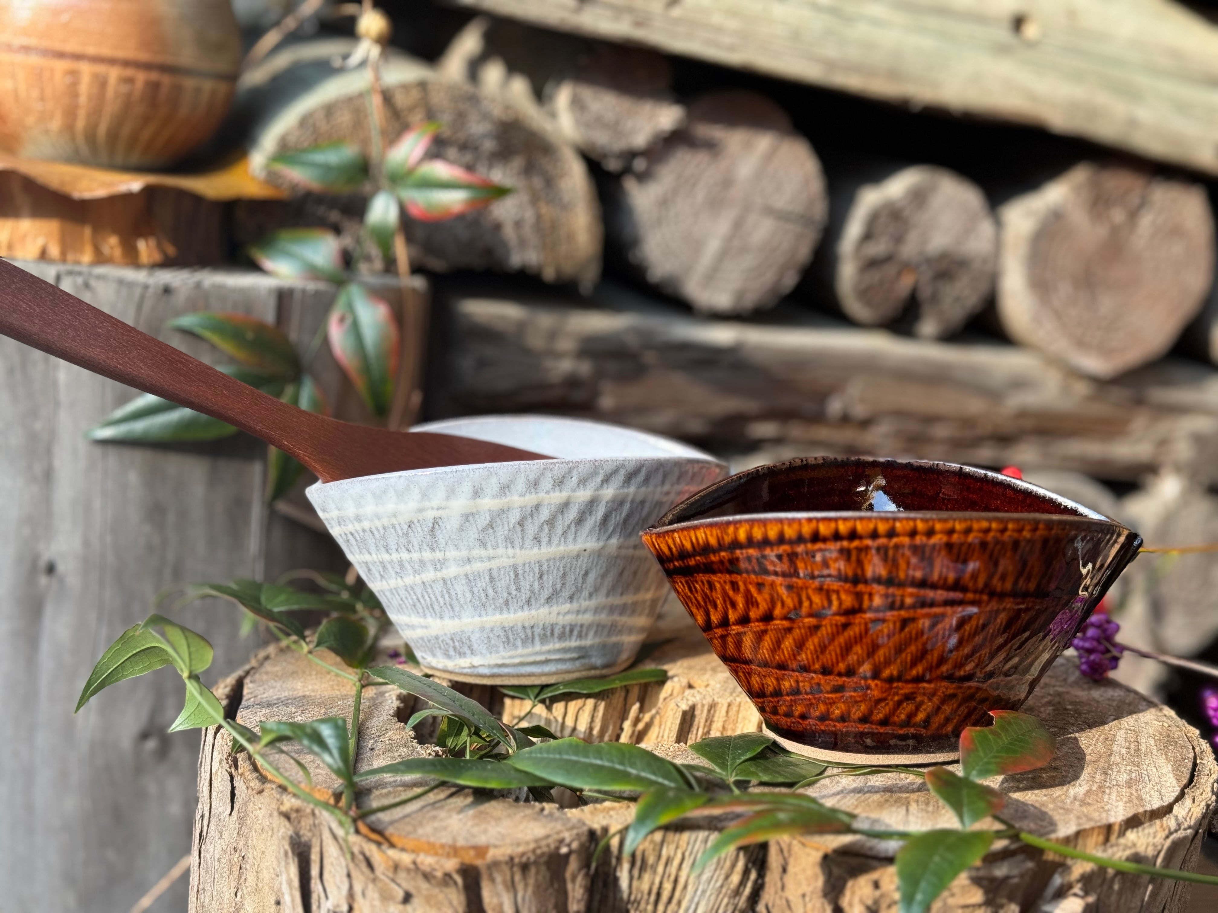 染付　陶器　骨董品　しゃもじ しゃもじ立て | 圭秀窯 keishuugama