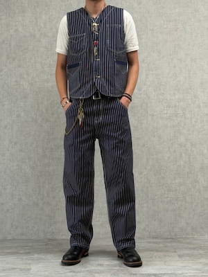 Classic Wabash Stripe Straight Pants
