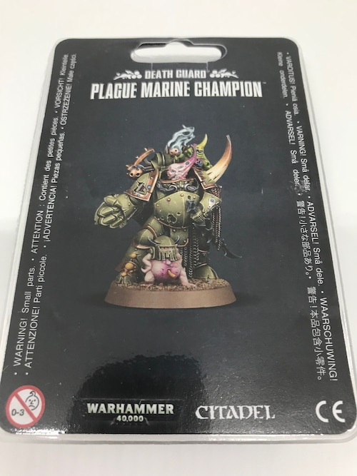 DEATH GUARD PLAGUE MARINE CHAMPION