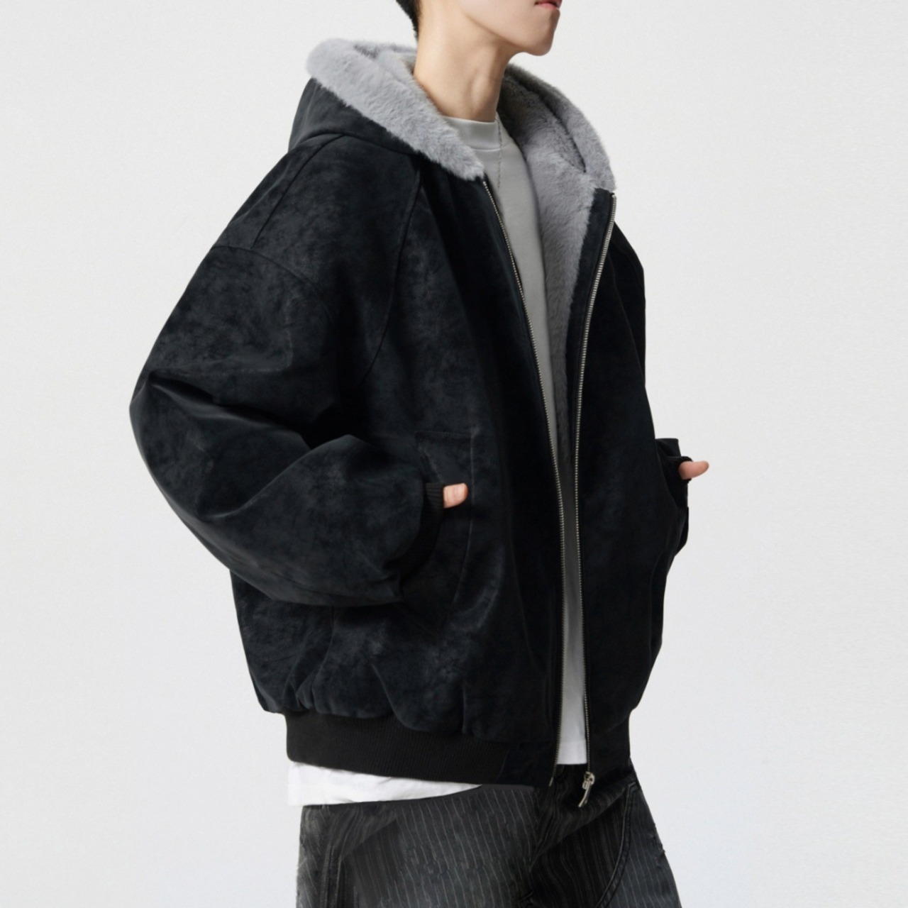 Loose Hooded Jacket / M–3XL　TB2639・画像12