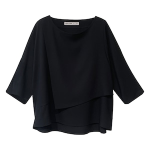 【新作】ハイツイスト2WAYボックス型ドルマンブラウス【254-1126】