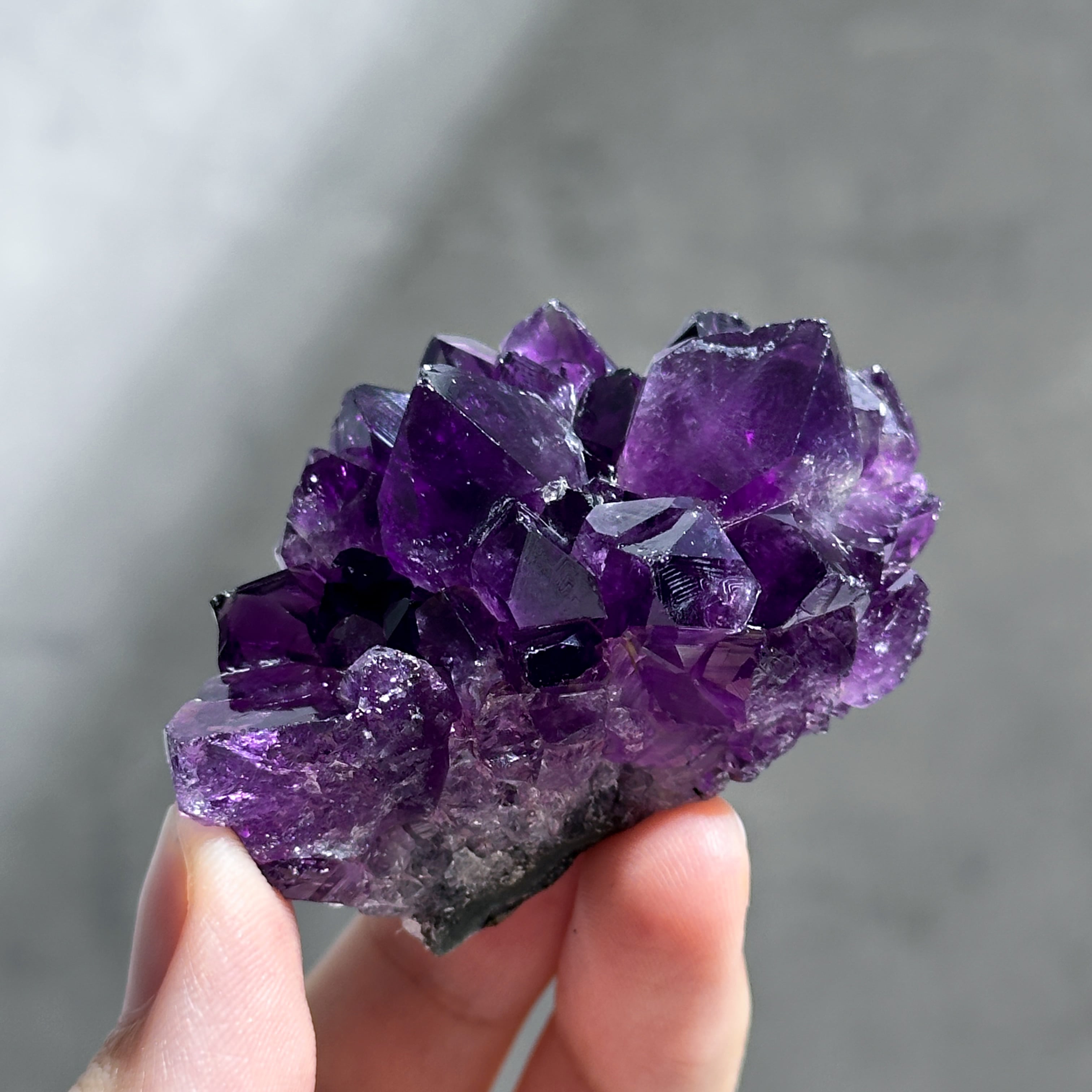 高品質】天使の指紋◎ウルグアイ産アメジスト 原石71◇ Amethyst