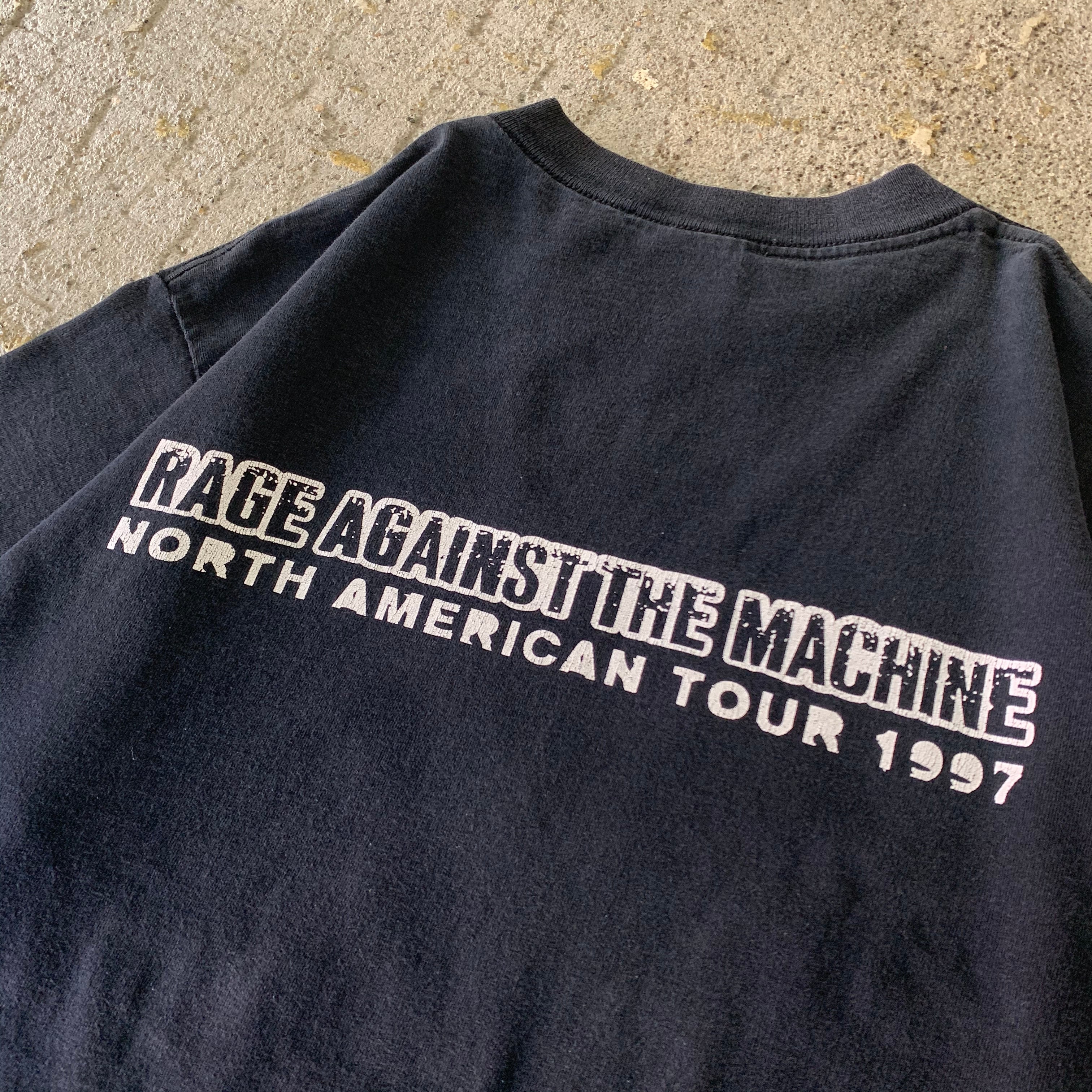 90s RAGE AGAINST THE MACHINE T-shirt | What'z up