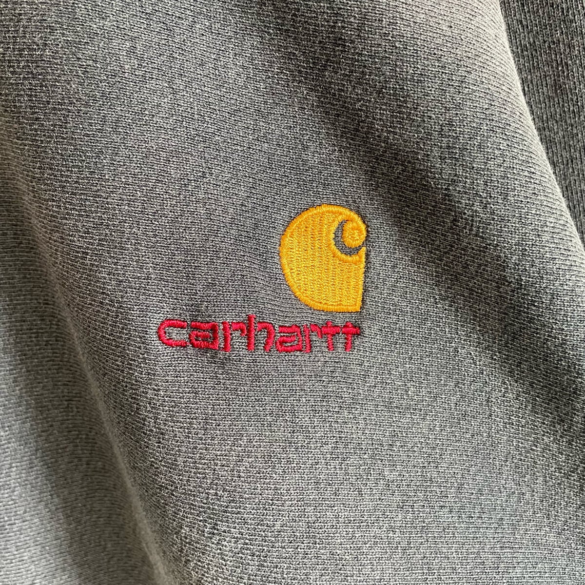 80s Carhartt リバースウィーブ スウェット 古着 カーハート 紺