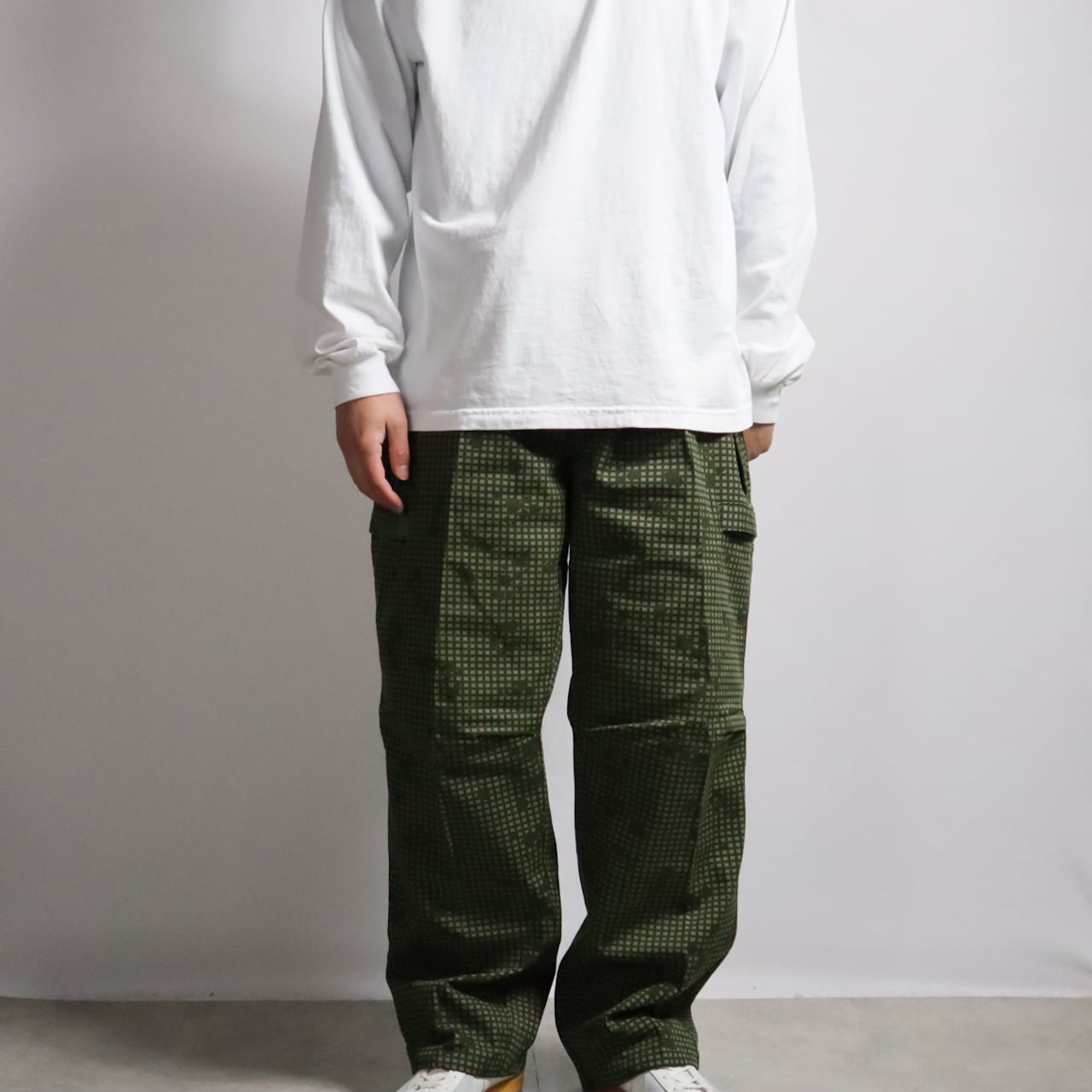 DEADSTOCK】U.S.ARMY NIGHT DESERT CAMO OVERPANTS WITH POCKET