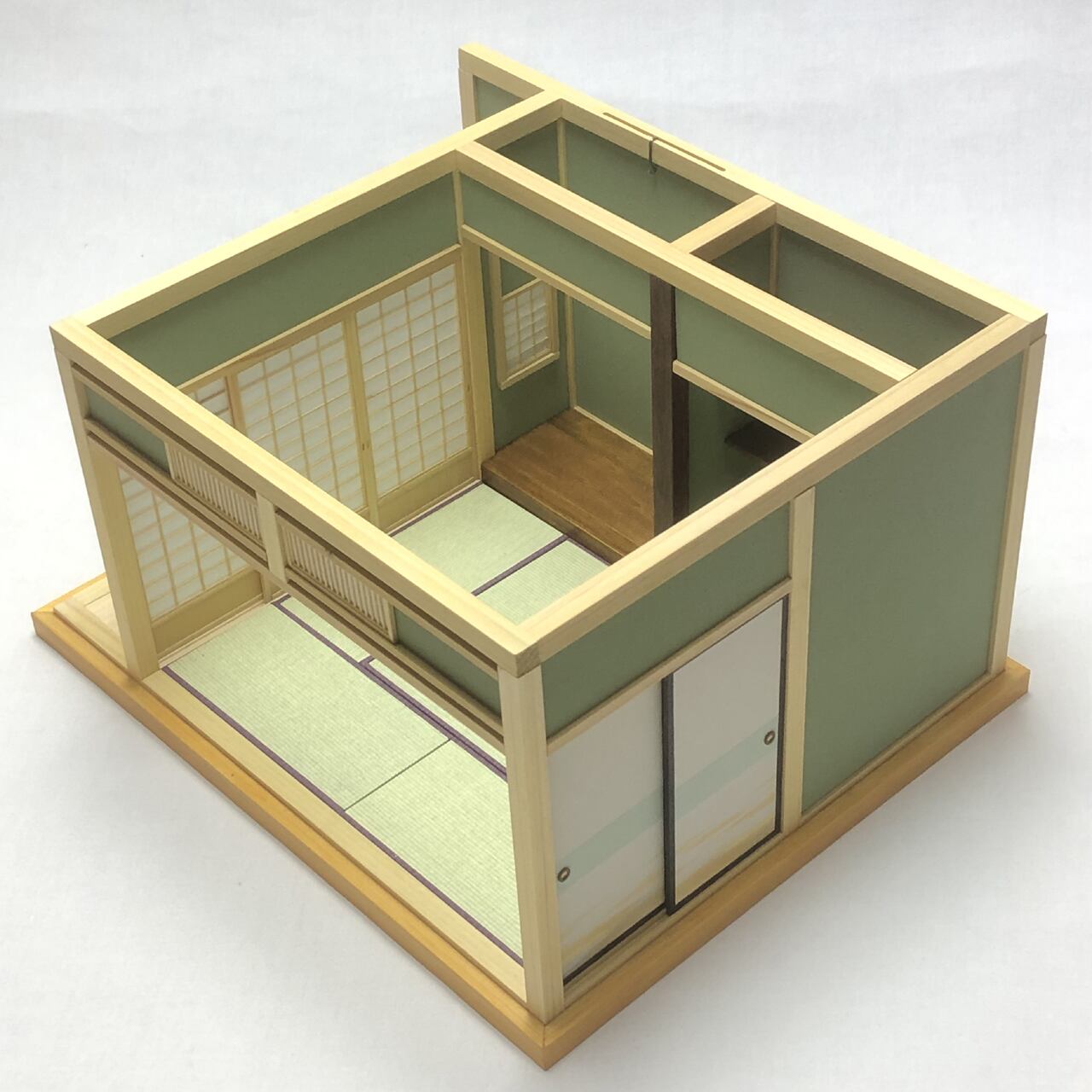 1/18床の間、床脇付き6畳の和室 小物付き | Matsumoto Craft Works