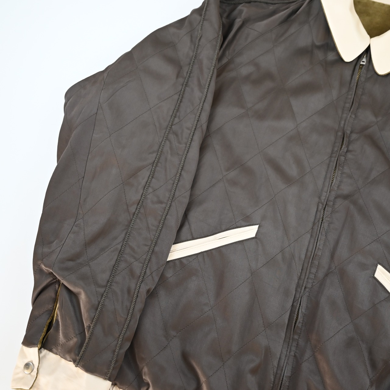 OLD JOE / STUNNING VELVET SOUVENIR JACKET(Niwatori to Hiyoko)