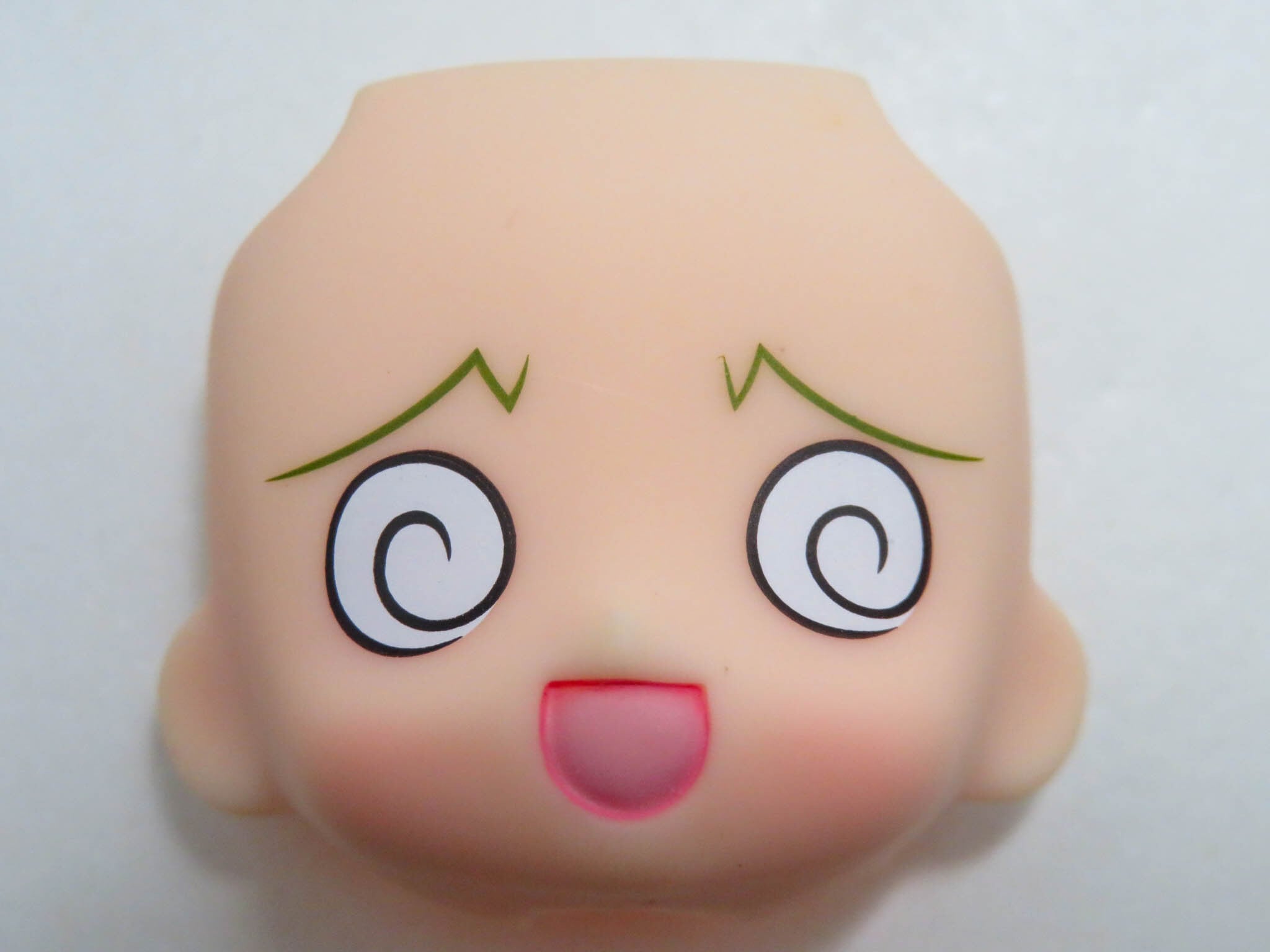 ※(A-ランク)【373】 釜石まな 顔パーツ ぐるぐる目 ねんどろいど
