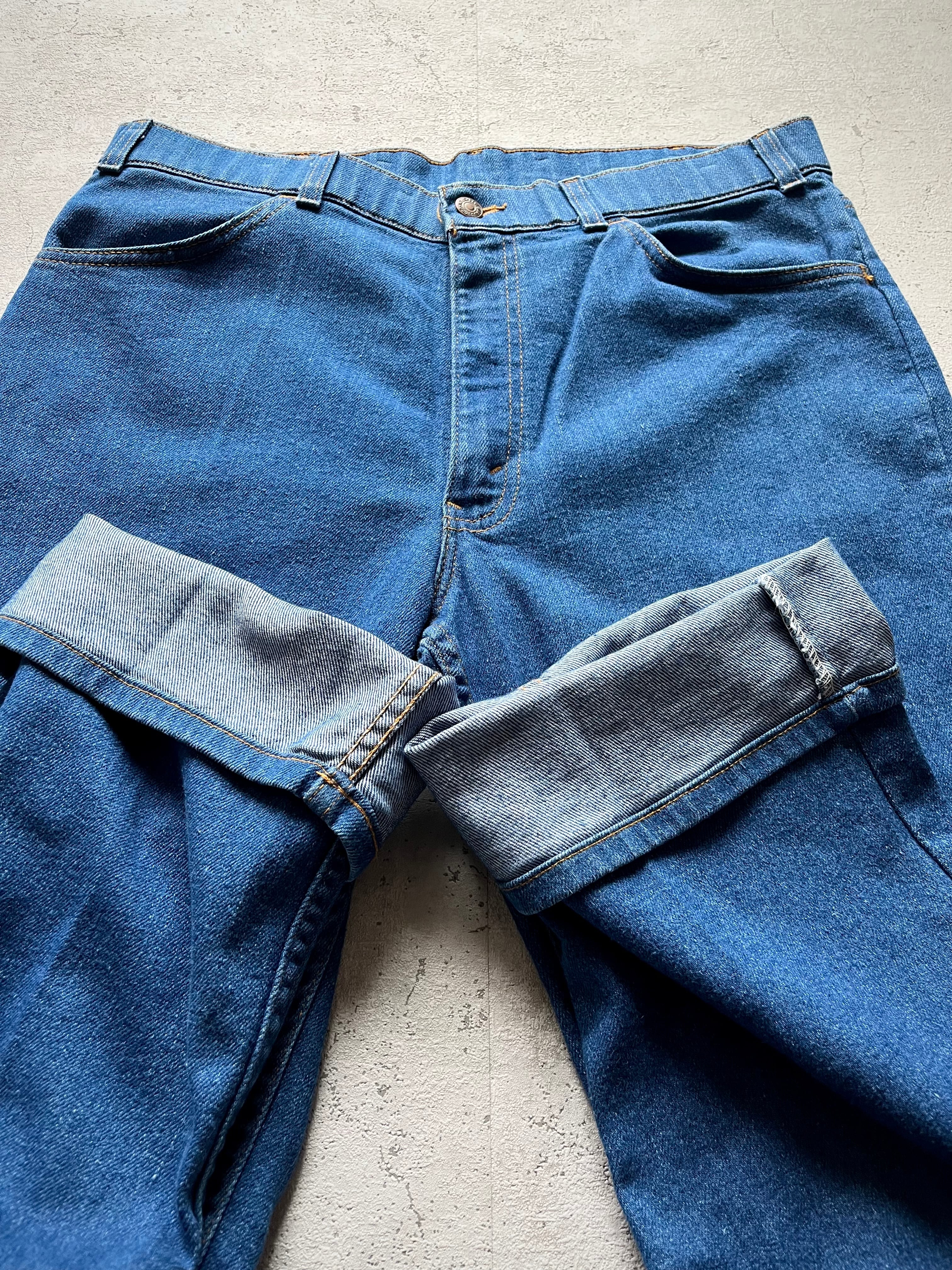 s USA製 LEVI'S  WITH A SKOSH MORE ROOM STRETCH DENIM OLD