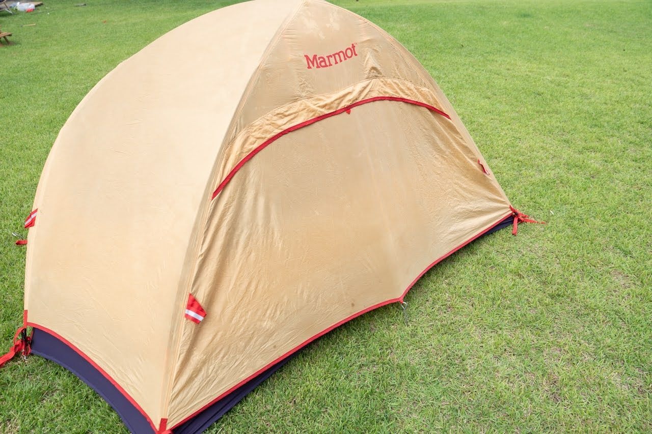 ビンテージテント Marmot Screech（ヤフオク画像用）