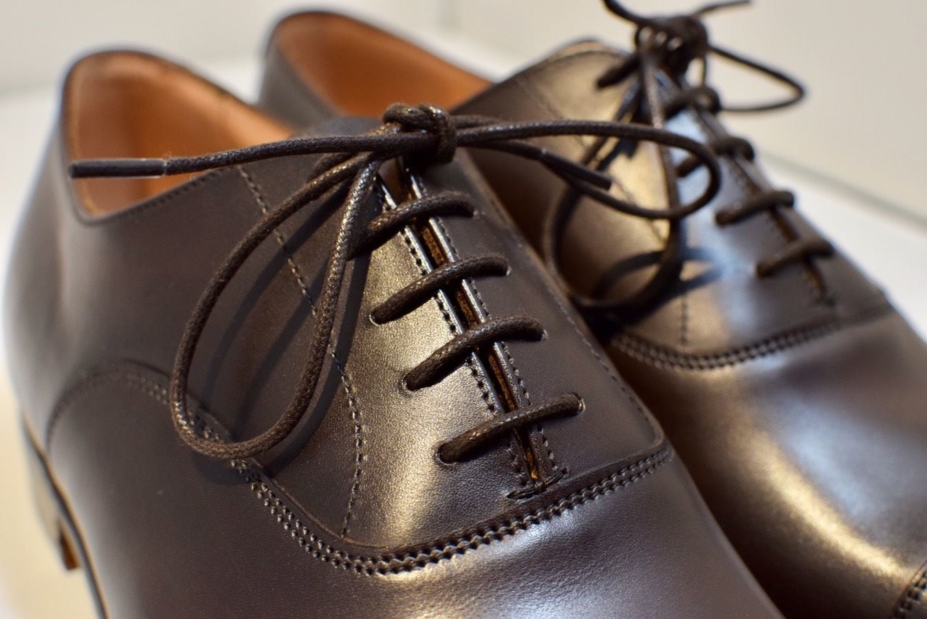 Joseph Cheaney / DINGLEY / Cap Toe Shoes / Mocha Burnish | UNION