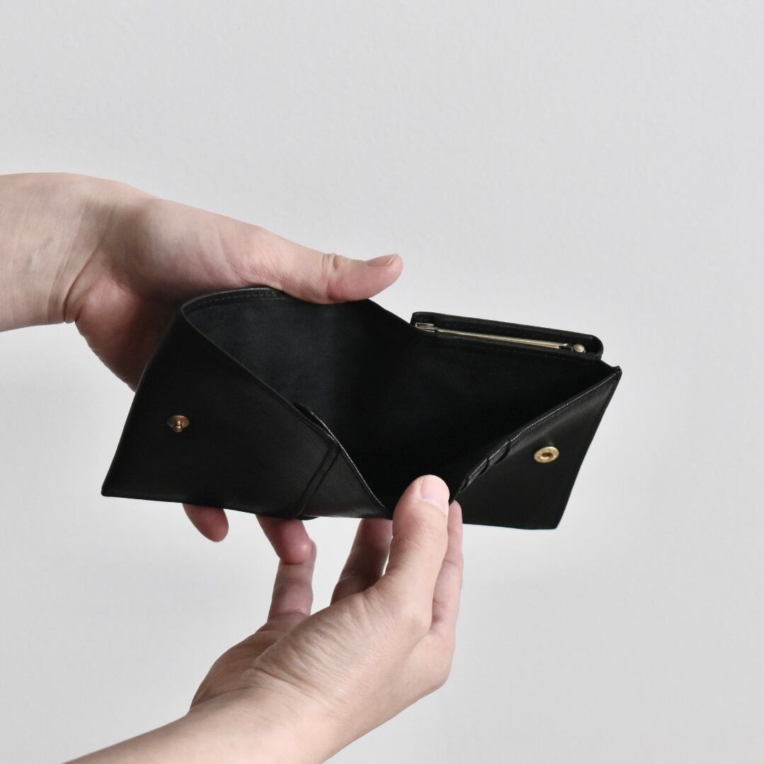 SLOW | bono clasp mini wallet レザー ウォレット 財布 がま口
