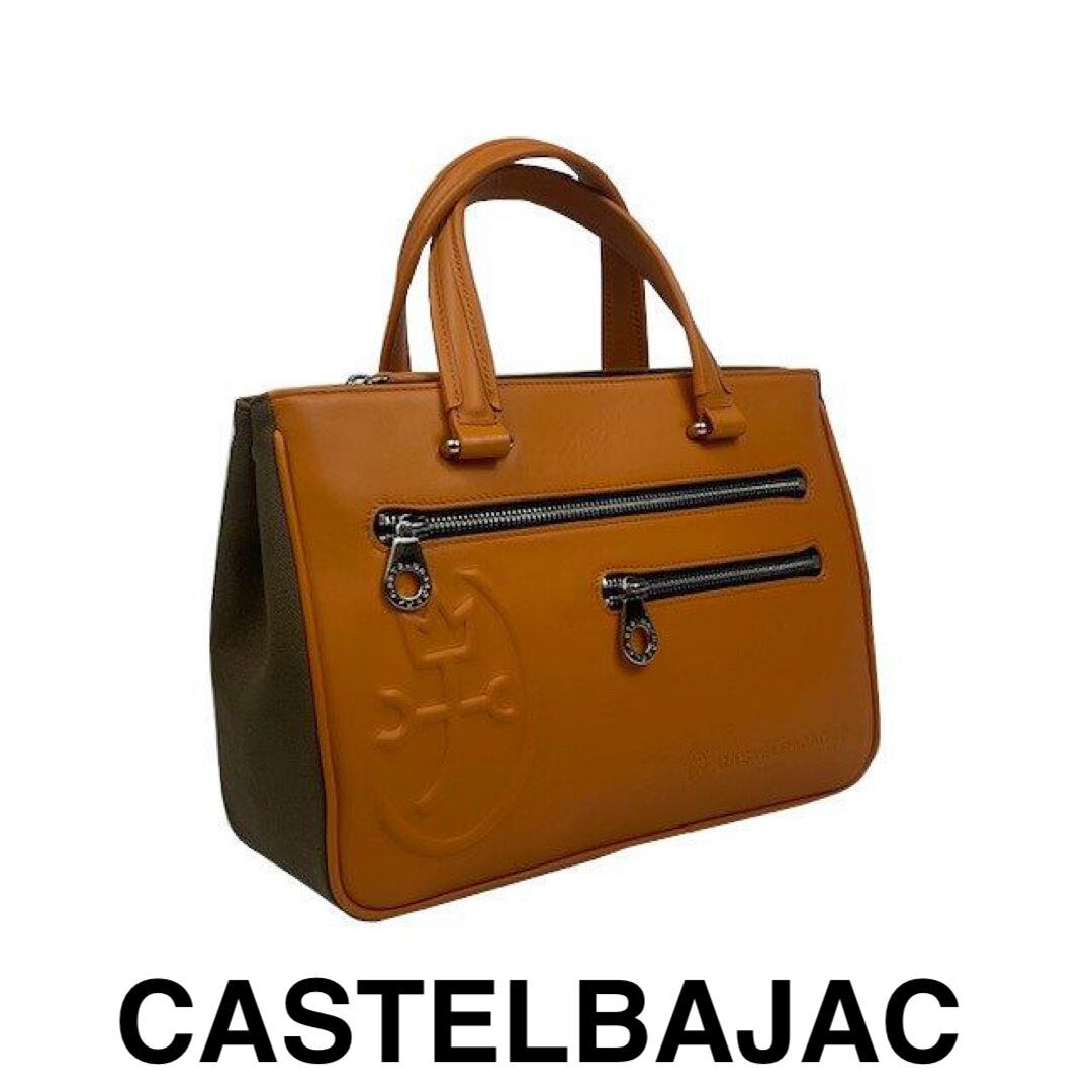 カステルバジャック CASTELBAJAC 牛革セカンドバッグ 075502-1