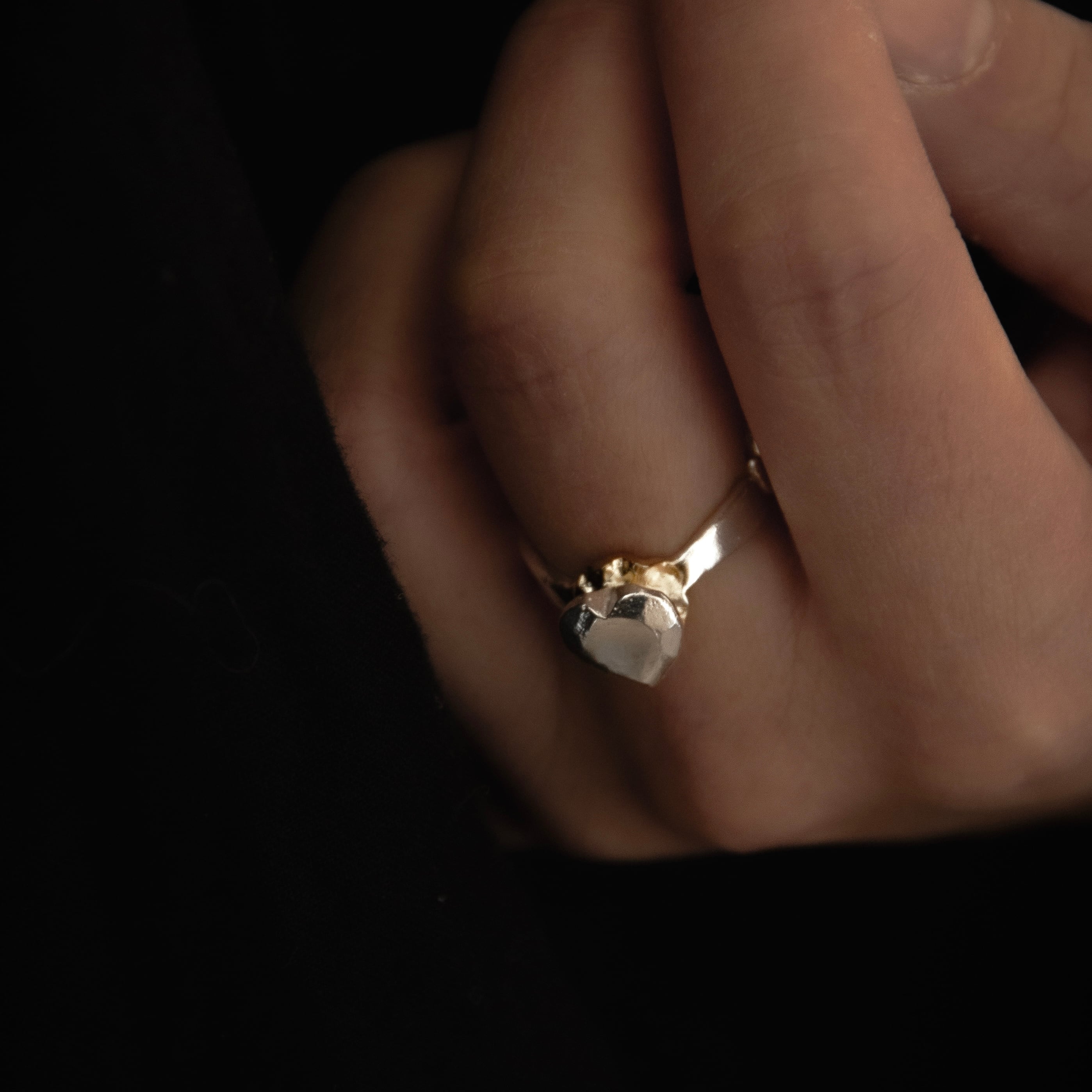 ハートカット・リング