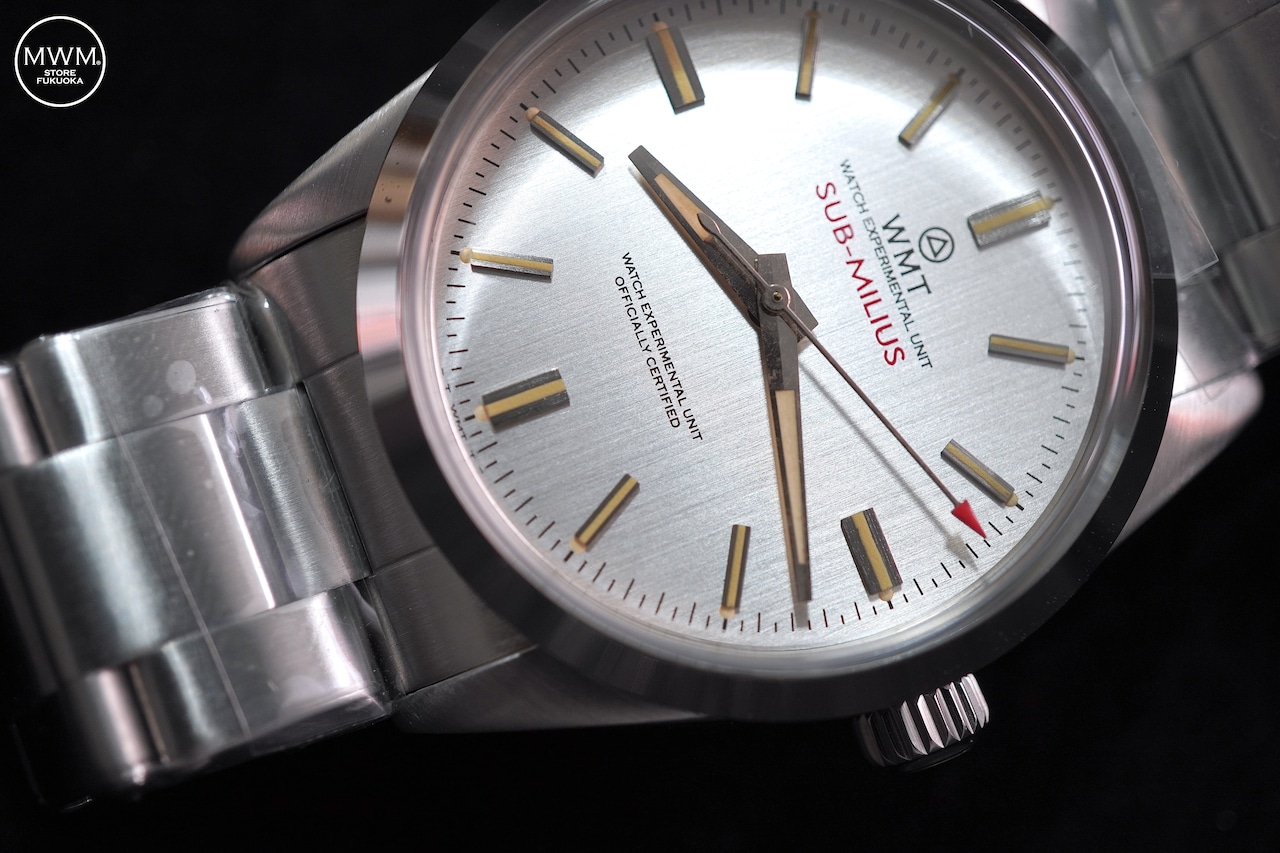 WMT SUB-MILIUS MK II – Silver Dial Aged Edition / Limited 50 PC