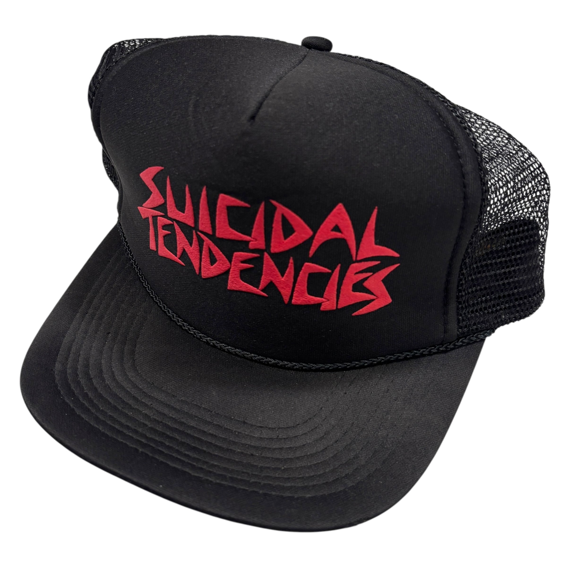 90's Suicidal Tendencies Mesh Cap (Black×Red) | US TOKYO
