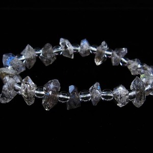 オイルインクォーツ ブレスレット 石油入り水晶 ブレス 一点物 メール便可 [M便 1/10] 111-33553