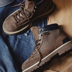 Vintage Brown Suede Work Boots / ヴィンテージ ブラウン スエード ワーク ブーツ